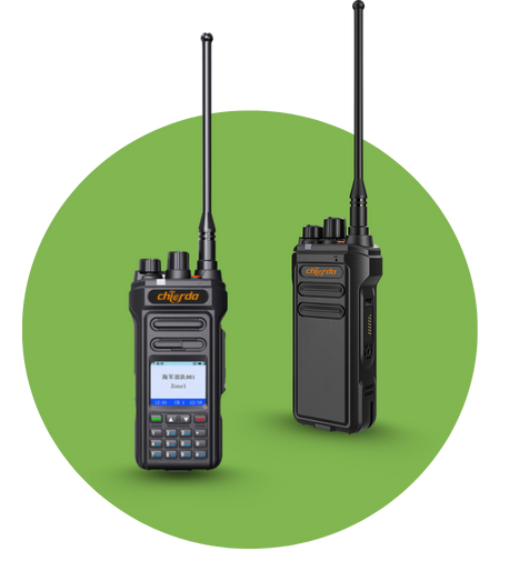 Walkie talkie communication device
